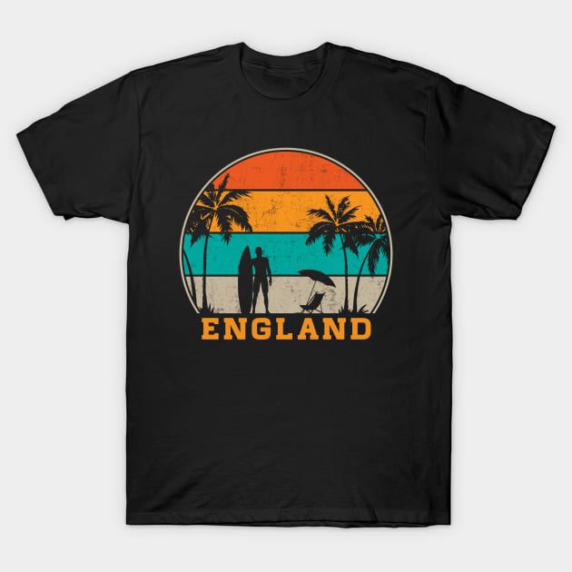 England surf beach T-Shirt by NeedsFulfilled